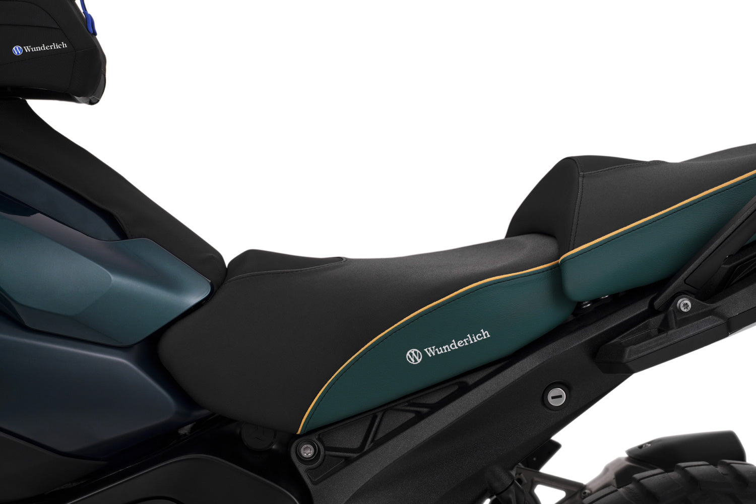 Wunderlich Rider Seat Aktivkomfort Low | Green | BMW R 1300 GS - Pyramid Motorcycle Accessories
