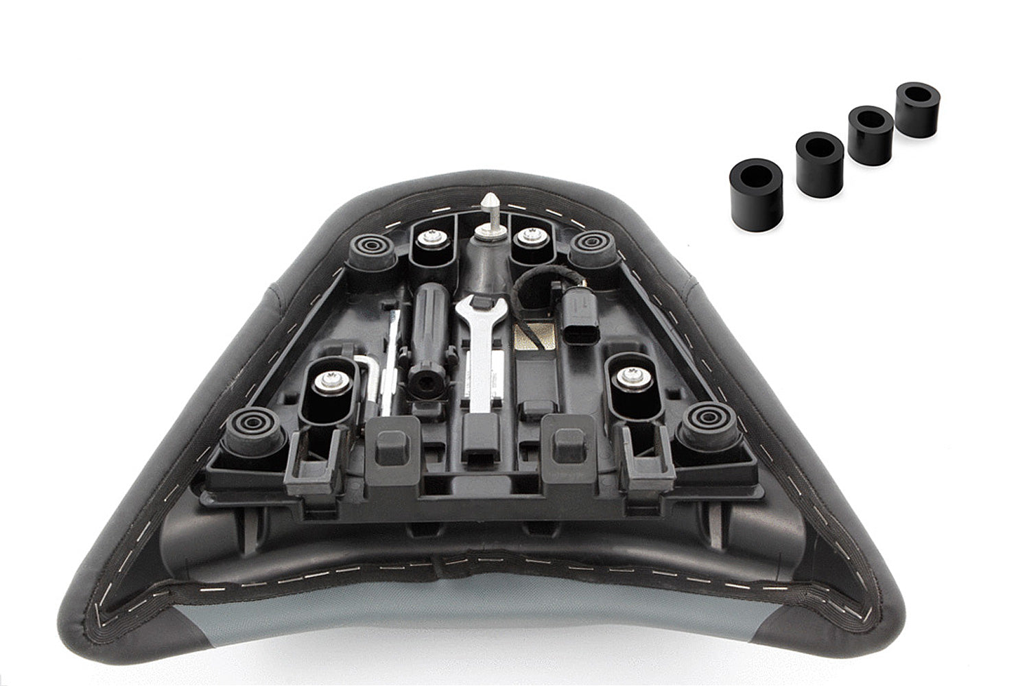 Wunderlich Fixing Kit For The Pillion Seat | Black | BMW R 1300 GS - Pyramid Motorcycle Accessories