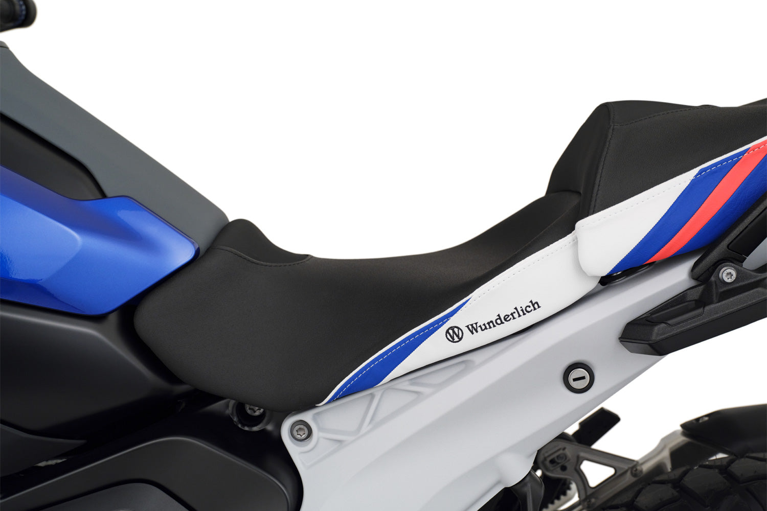 Wunderlich Aktivkomfort Rider Seat with Seat Heating Smart Low | Trophy Style - Pyramid Motorcycle Accessories
