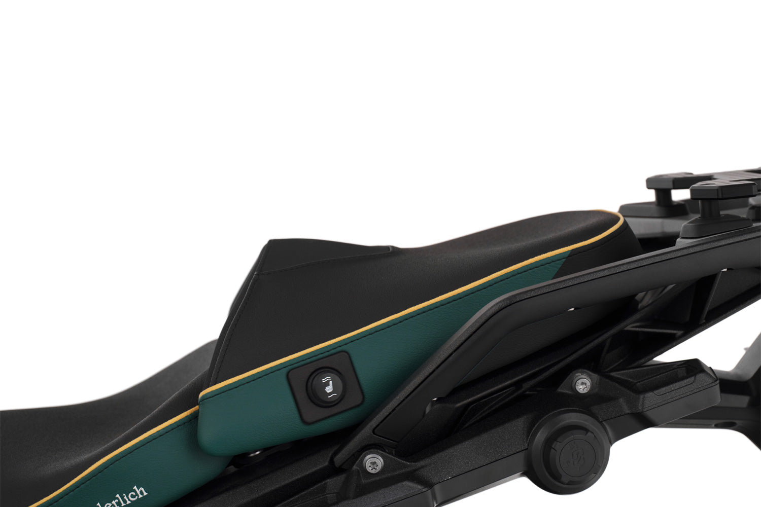 Wunderlich Passenger Seat Bench Aktivkomfort Queens-Edition Standard | Black | BMW R 1300 GS - Pyramid Motorcycle Accessories