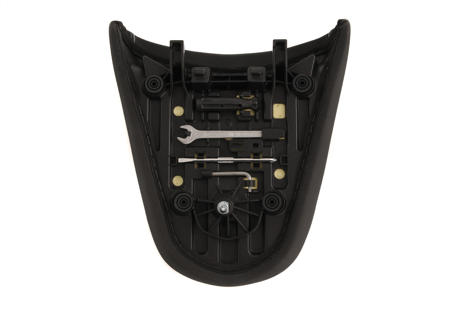 Wunderlich Passenger Seat Aktivkomfort with Heating Smart Standard | Black | BMW R 1300 GS - Pyramid Motorcycle Accessories