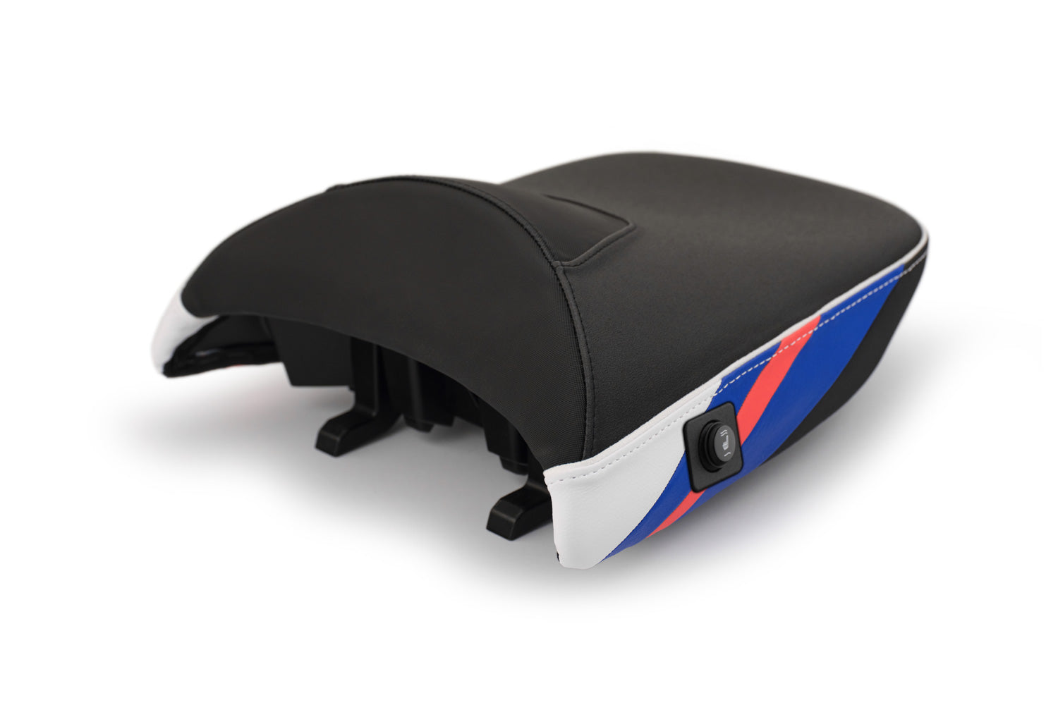 Wunderlich Passenger Seat Aktivkomfort with seat heating Smart Standard | Black | BMW R 1250 GS Adventure - Pyramid Motorcycle Accessories