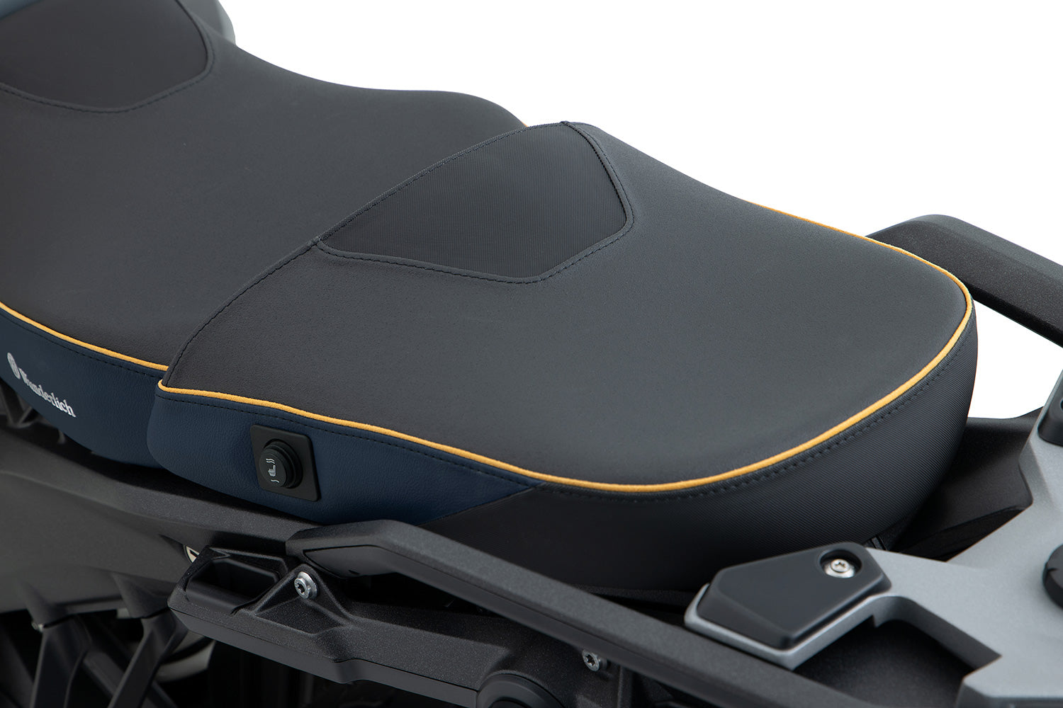 Wunderlich Passenger Seat Aktivkomfort with Seat Heating Smart Standard | Green Gold | BMW R 1300 GS - Pyramid Motorcycle Accessories