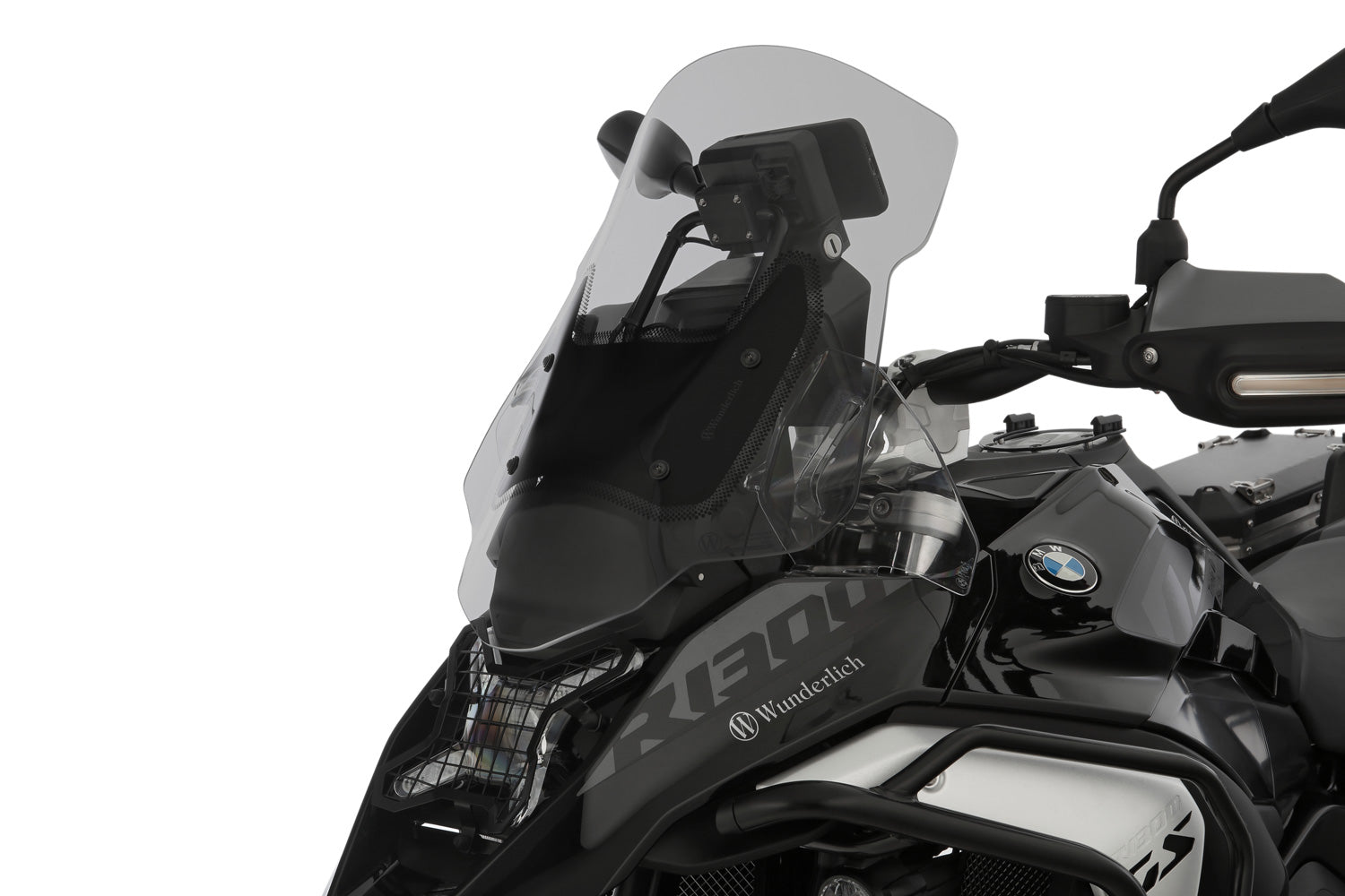 Wunderlich Marathon Windshield For Models without ACC | R 1300 GS | Smoked Grey - Pyramid Motorcycle Accessories