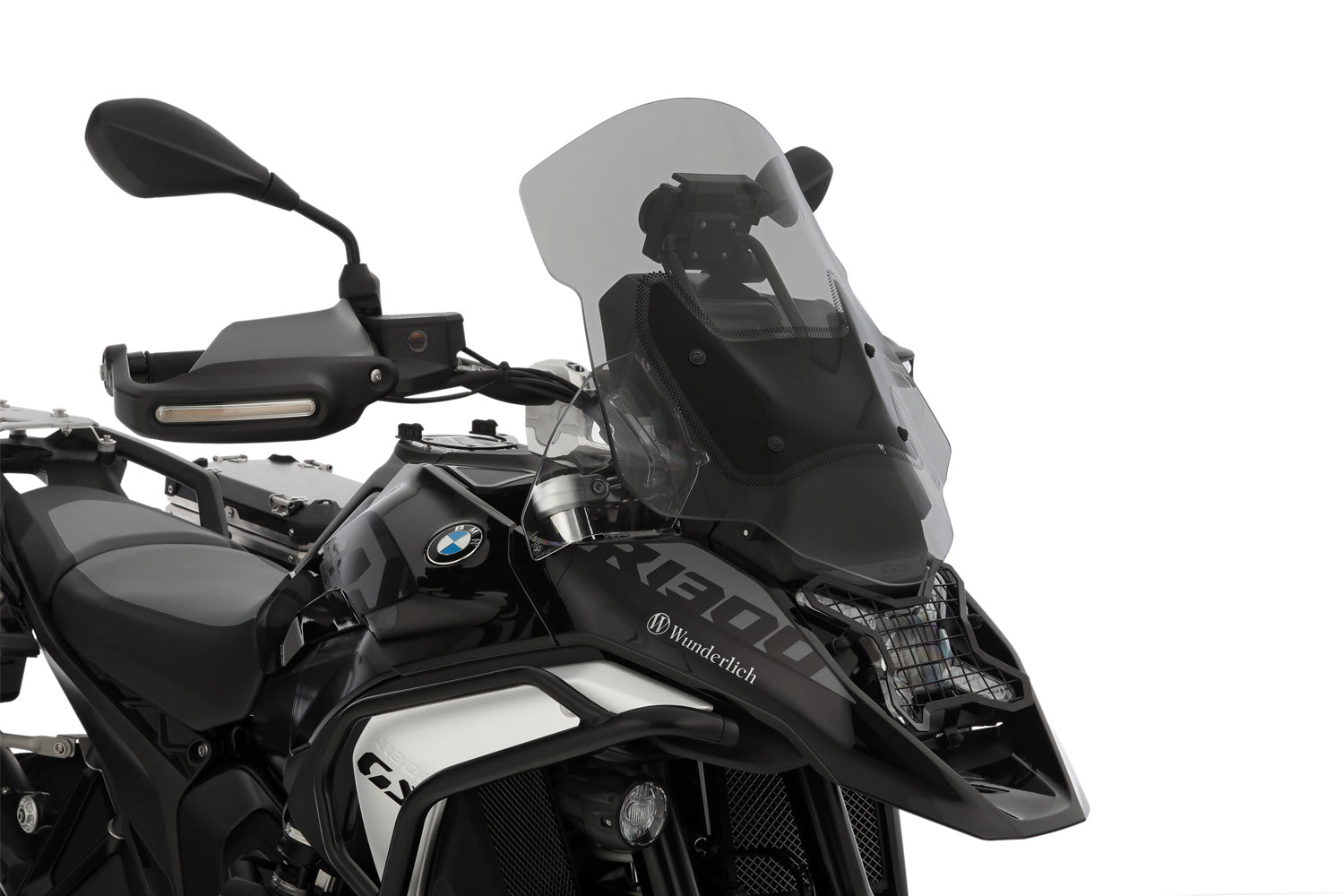 Wunderlich Marathon Windshield For Models without ACC | R 1300 GS | Smoked Grey - Pyramid Motorcycle Accessories
