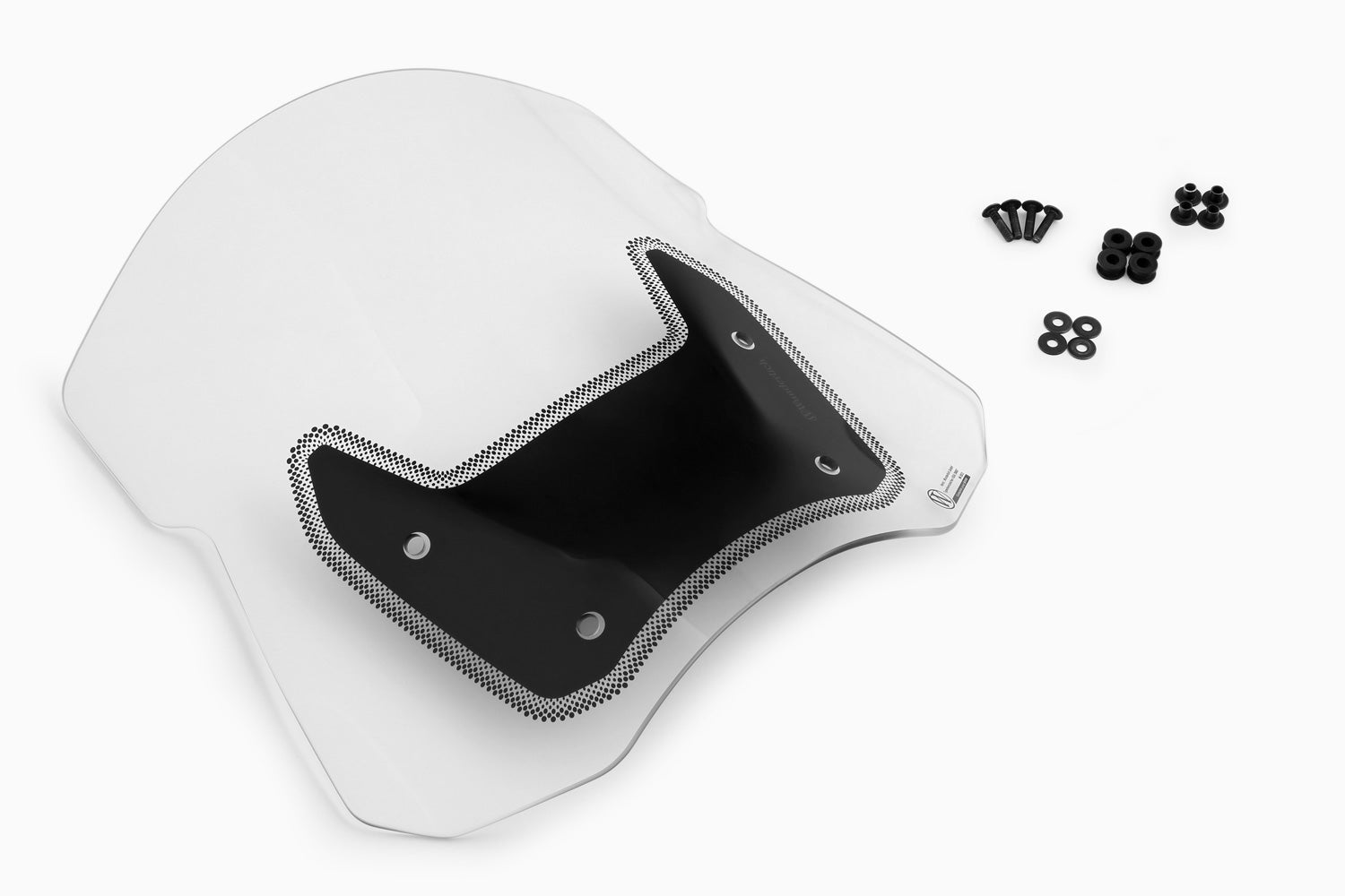 Wunderlich Windshield Marathon with Reinforcement Left and Right | Clear | BMW R 1250 GS Adventure - Pyramid Motorcycle Accessories