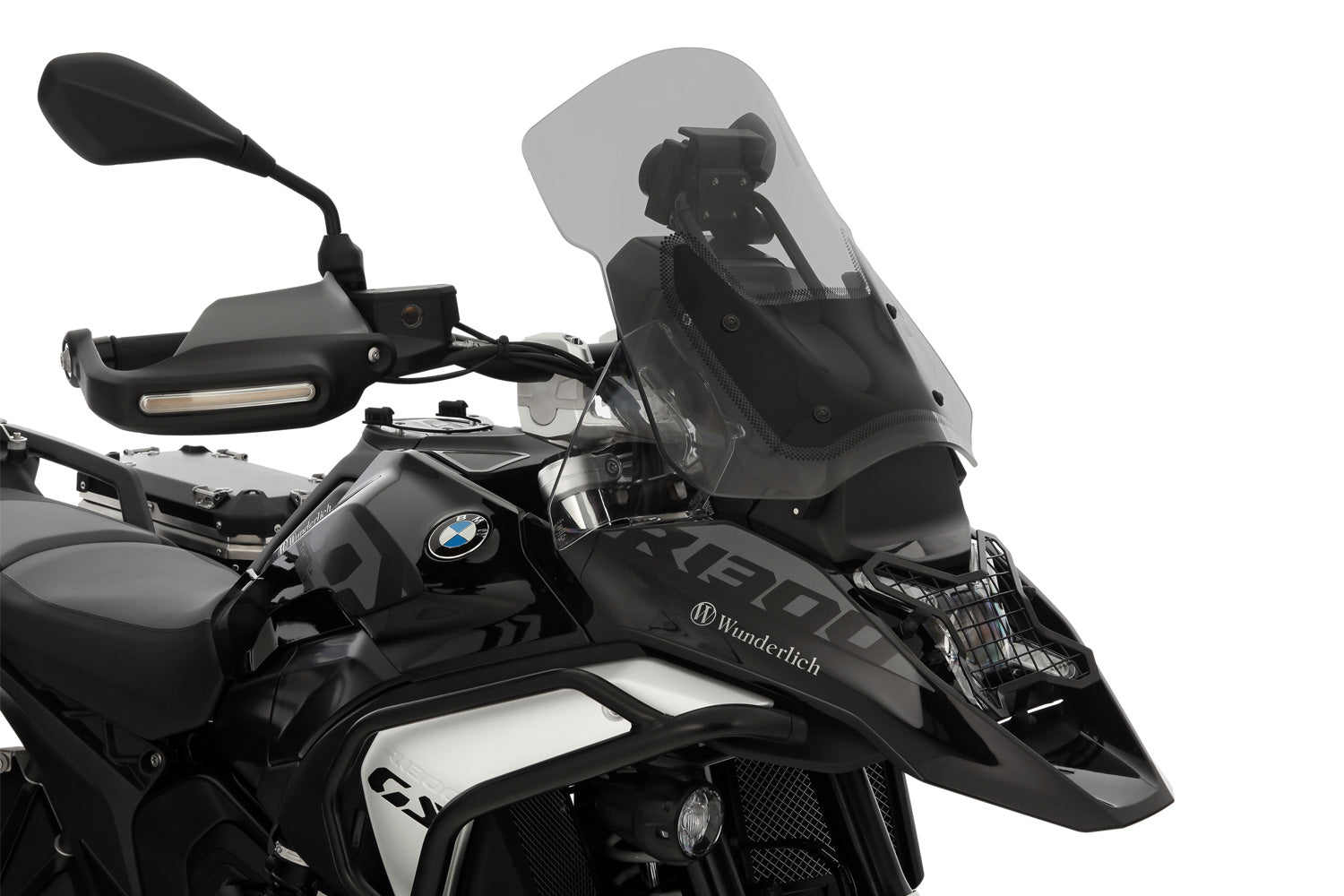 Wunderlich Windshield Marathon For Models with ACC | R 1300 GS | Smoked Grey - Pyramid Motorcycle Accessories