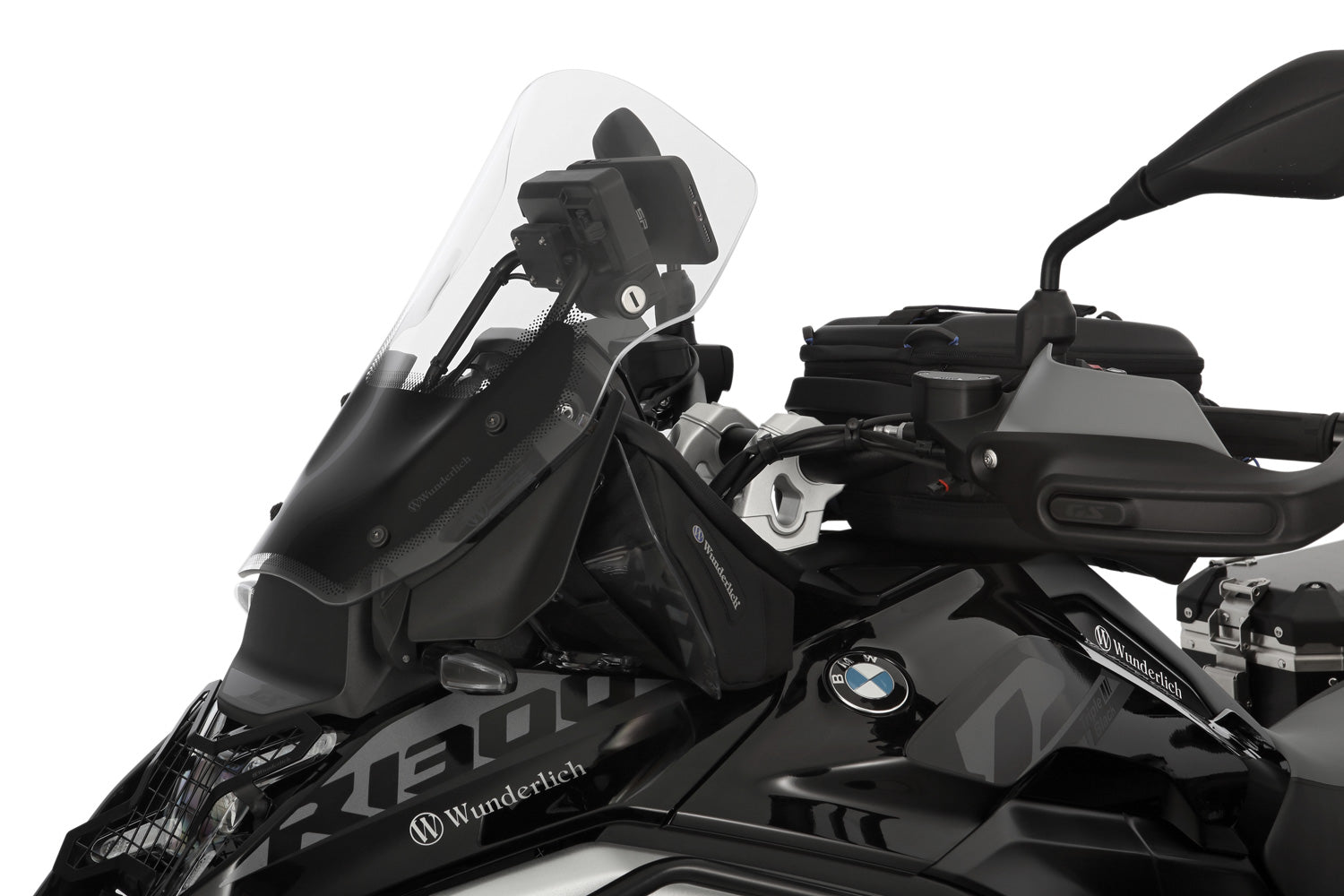 Wunderlich TT Windshield | Clear | BMW R nineT - Pyramid Motorcycle Accessories