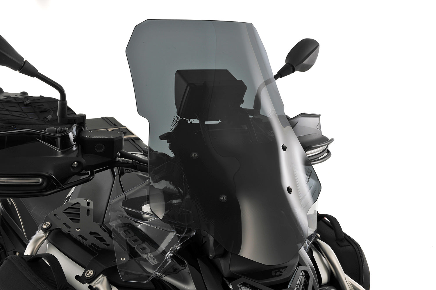 Wunderlich Windshield Marathon Pro for Models without ACC | R 1300 GS | Smoked GreyΒ -Β Β Pyramid Motorcycle Accessories