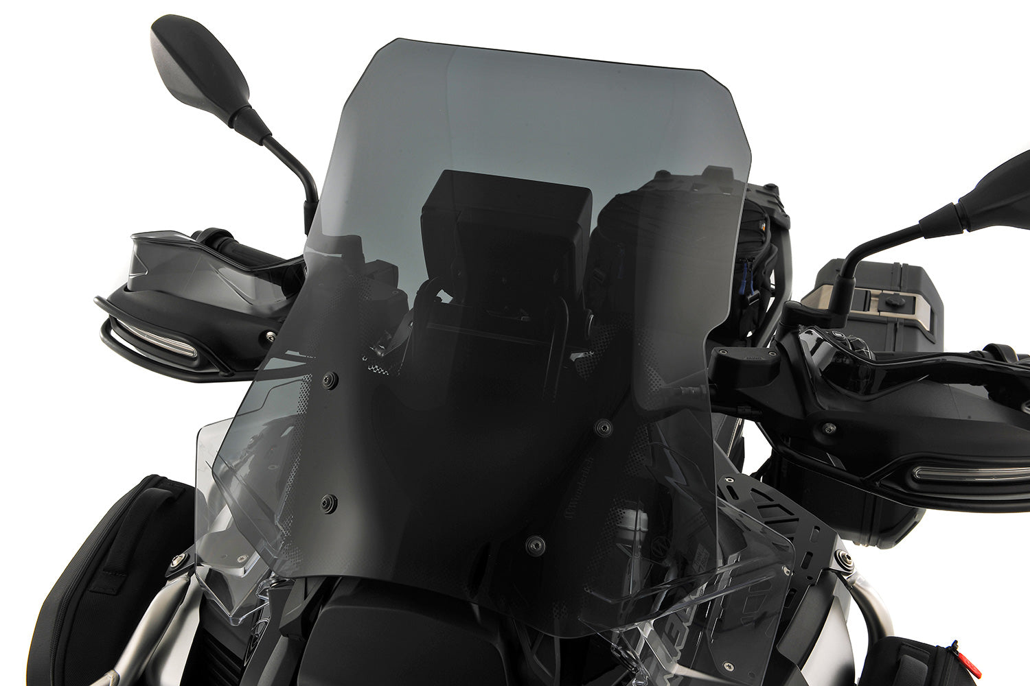 Wunderlich Windshield Marathon Pro For Models with ACC | R 1300 GS | Smoked Grey - Pyramid Motorcycle Accessories