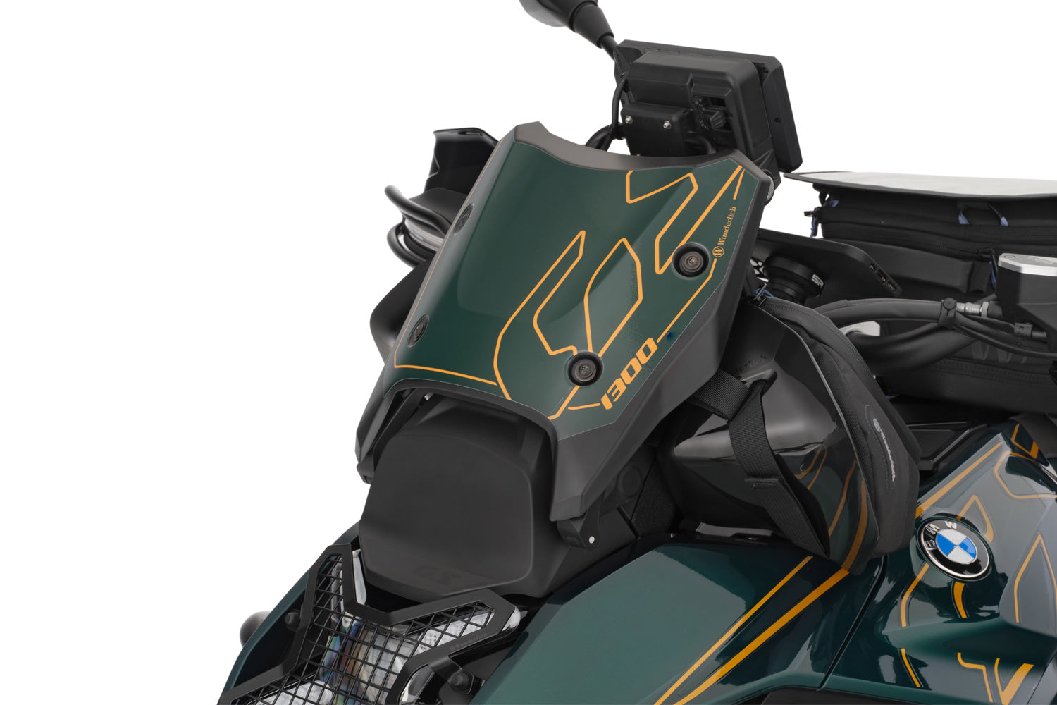 Wunderlich Flowjet Windshield Glossy | Green | BMW R 1300 GS - Pyramid Motorcycle Accessories