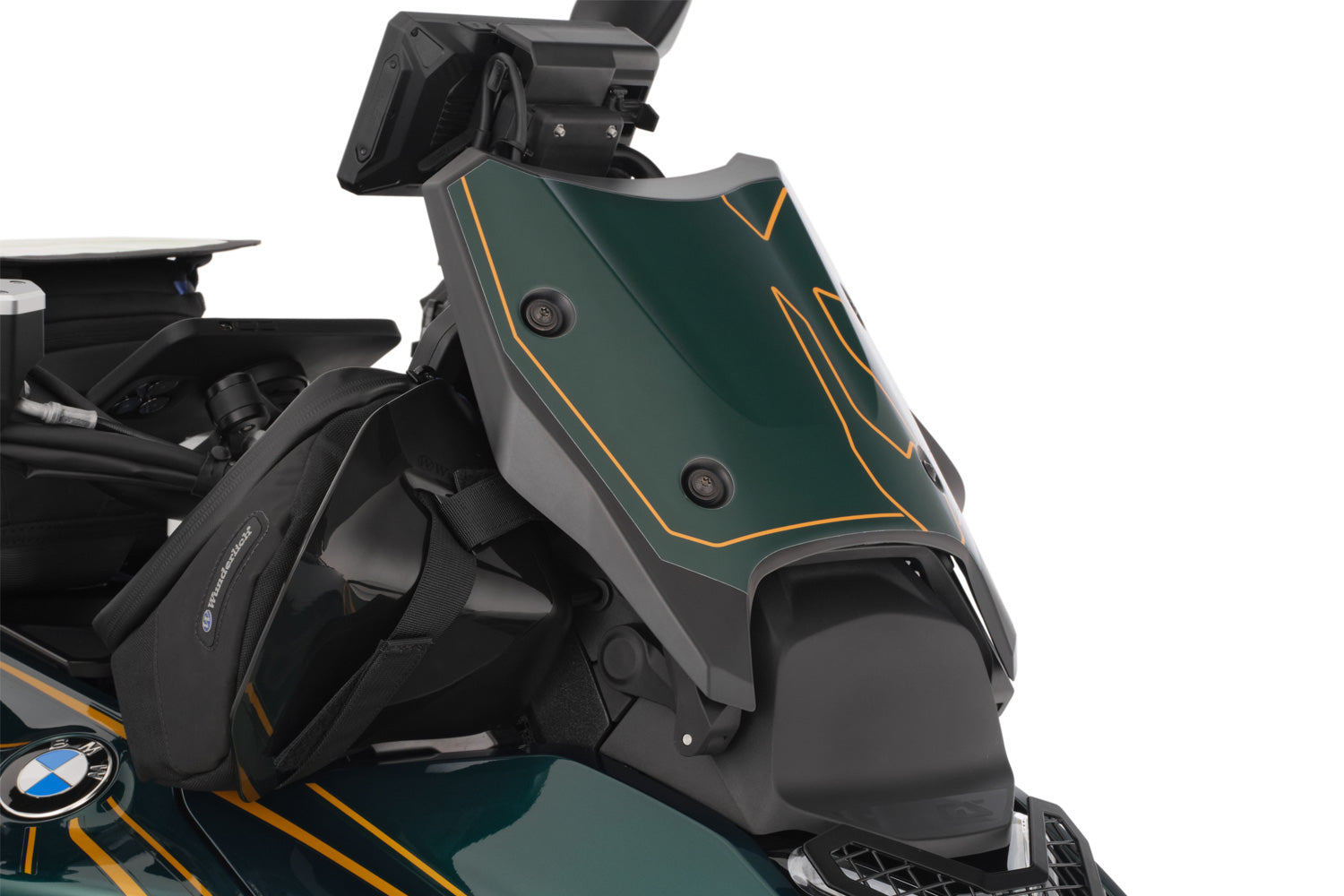 Wunderlich Flowjet Windshield Glossy | Green | BMW R 1300 GS - Pyramid Motorcycle Accessories