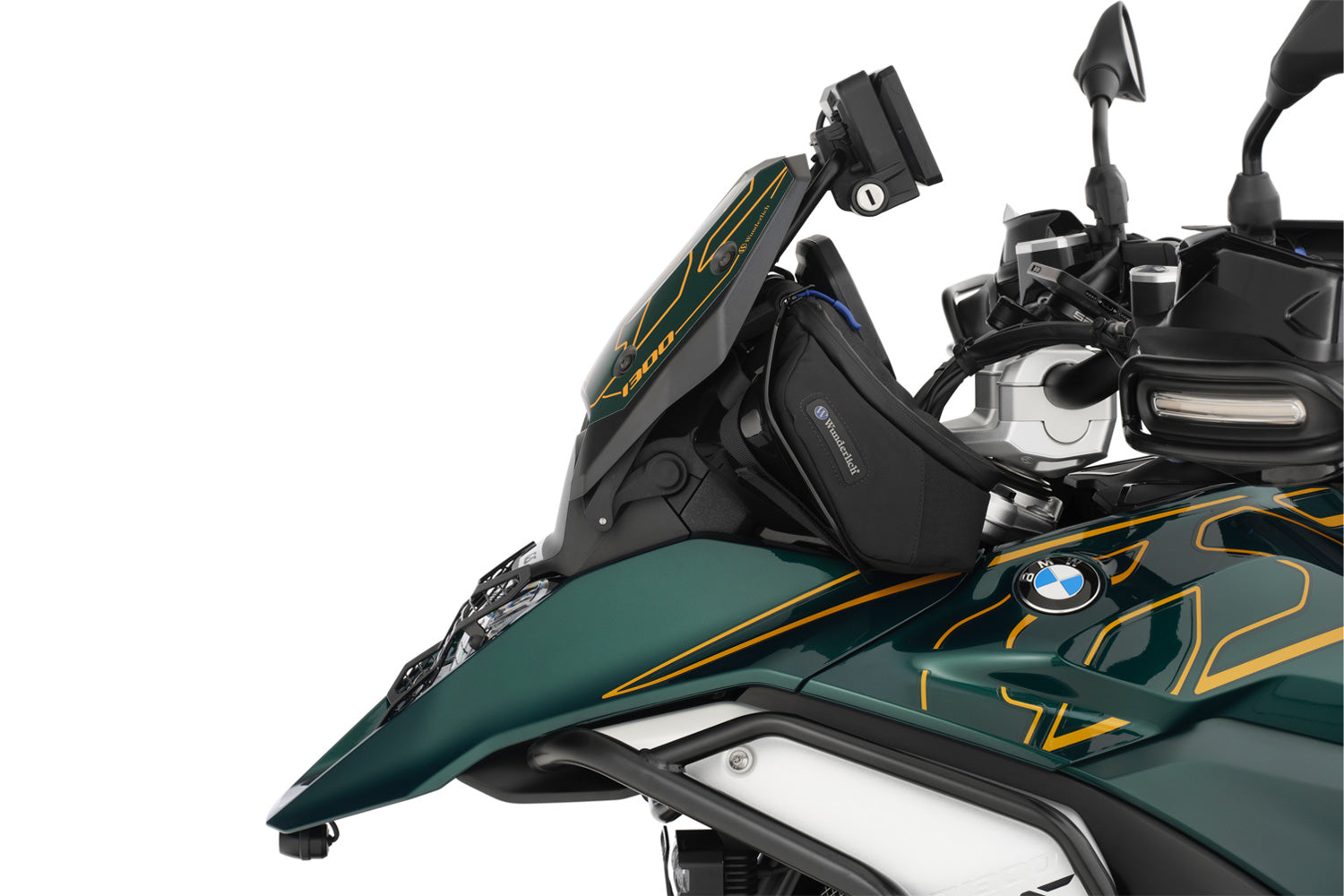 Wunderlich Flowjet Windshield Glossy | Green | BMW R 1300 GS - Pyramid Motorcycle Accessories