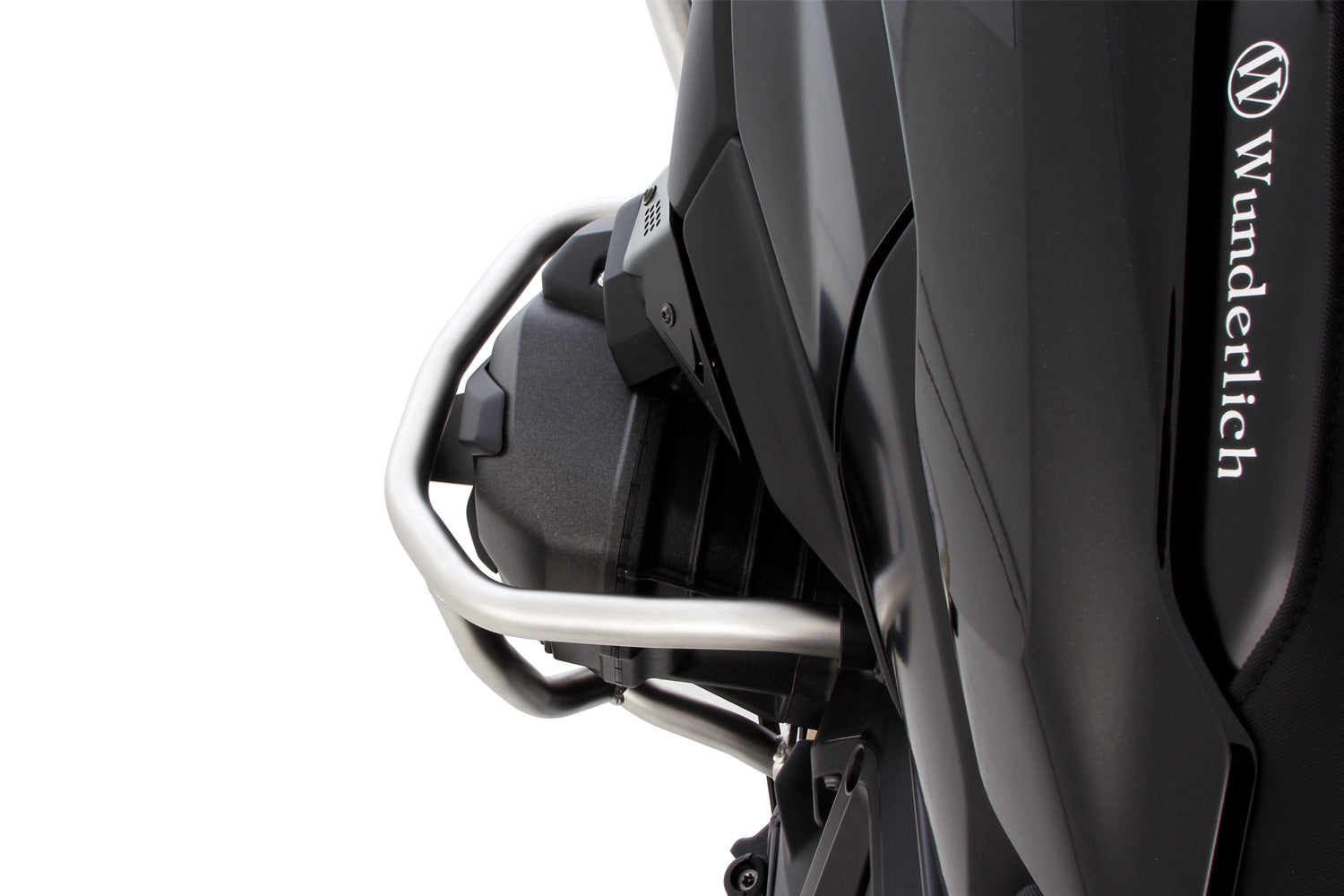 Wunderlich Engine Protection Bar Ultimate Va | Silver - Pyramid Motorcycle Accessories