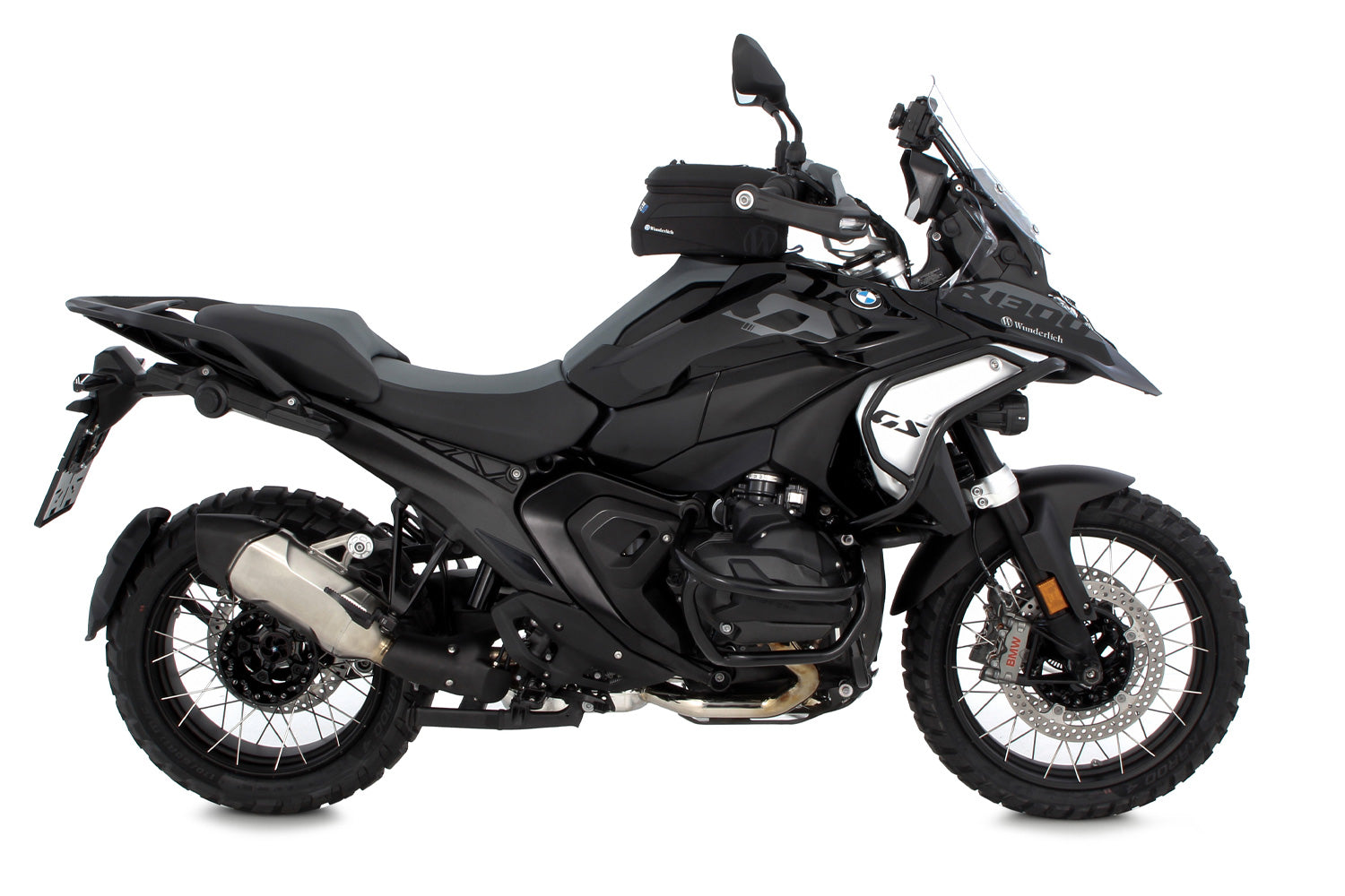 Wunderlich Side Stand Support Enlargement for Lowered Version R 1250 GS Adventure - Pyramid Motorcycle Accessories