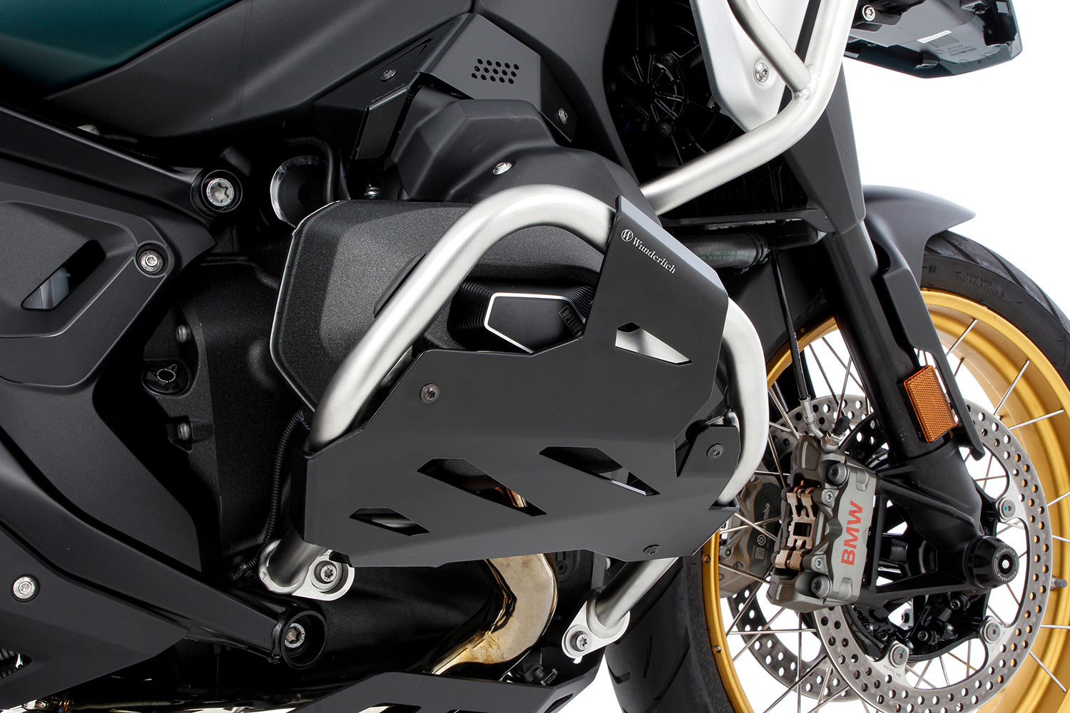 Wunderlich Cylinder Head Protection for Original Engine | R 1300 GS | Black - Pyramid Motorcycle Accessories