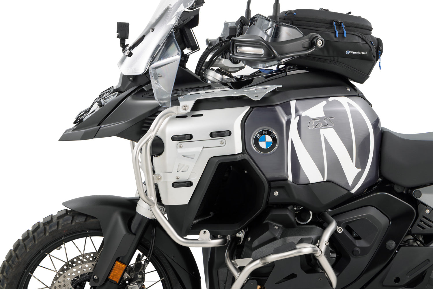 Wunderlich Ultimate Tank Protection Bar | Black | BMW R 1300 GS Adventure - Pyramid Motorcycle Accessories