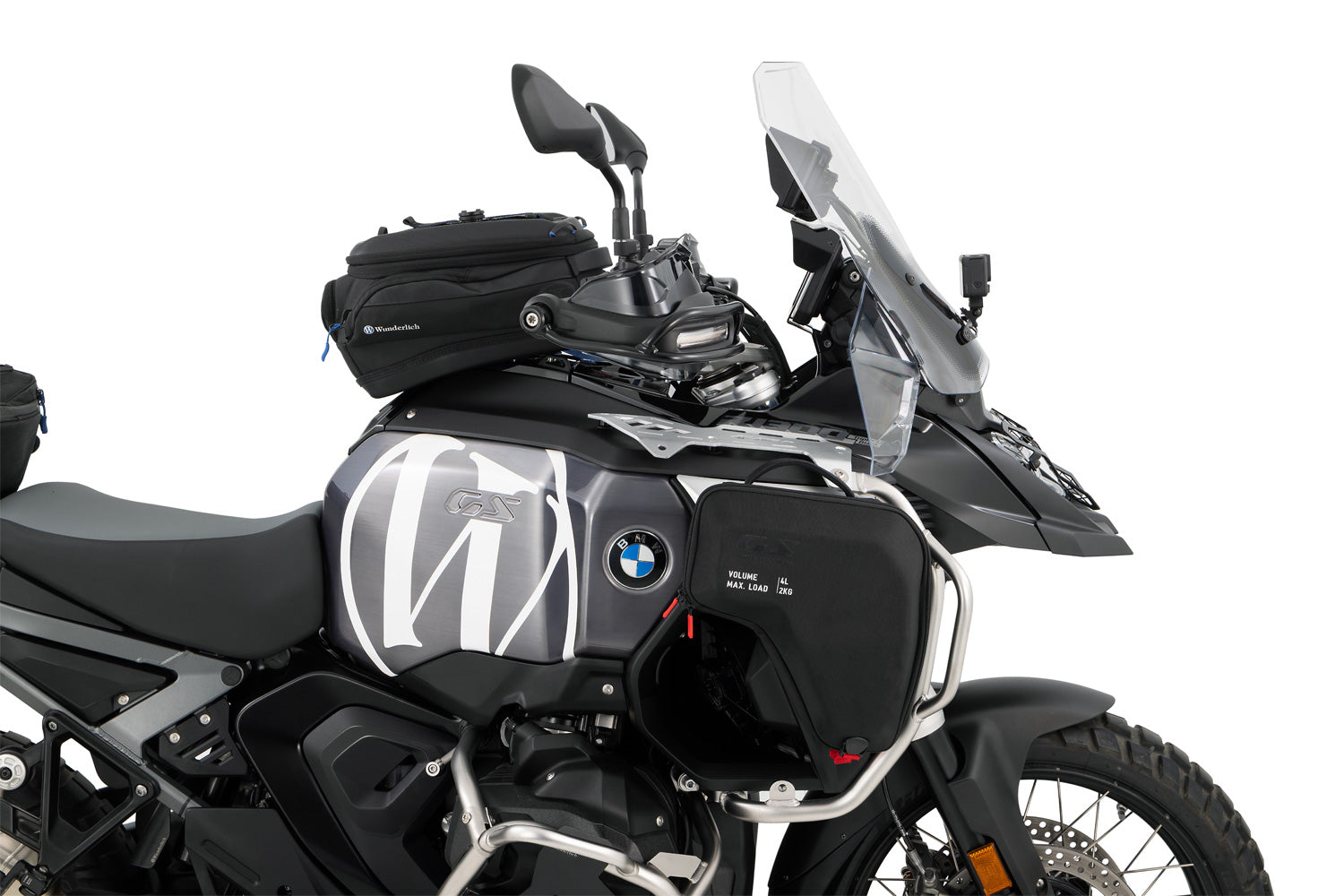 Wunderlich Ultimate Tank Protection Bar | Black | BMW R 1300 GS Adventure - Pyramid Motorcycle Accessories