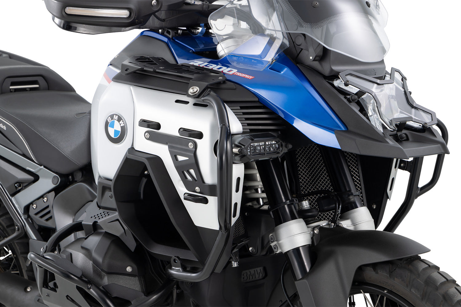 Wunderlich Tank Protection Bar Ultimate Pro | Silver-Black | BMW R 1300 GS Adventure - Pyramid Motorcycle Accessories
