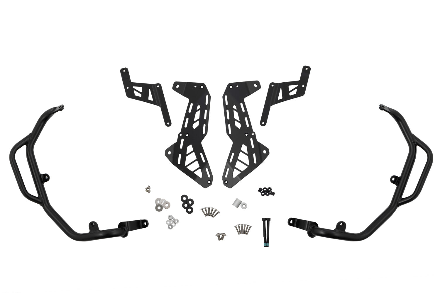 Wunderlich Tank Protection Bar Ultimate Pro | Silver-Black | BMW R 1300 GS Adventure - Pyramid Motorcycle Accessories