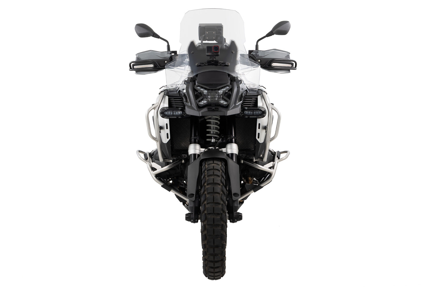 Wunderlich Ultimate Tank Protection Bar | Silver-Black | BMW R 1300 GS Adventure - Pyramid Motorcycle Accessories