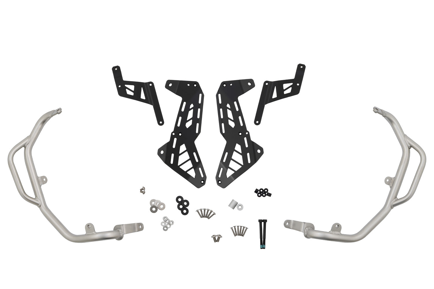Wunderlich Ultimate Tank Protection Bar | Silver-Black | BMW R 1300 GS Adventure - Pyramid Motorcycle Accessories