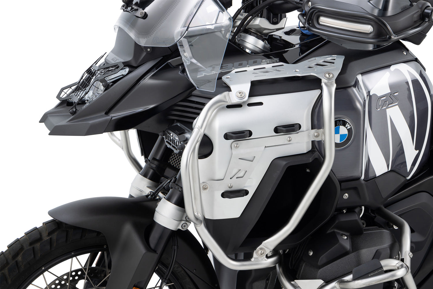 Wunderlich Tank Protection Bar Ultimate Pro | Black | BMW R 1300 GS Adventure - Pyramid Motorcycle Accessories
