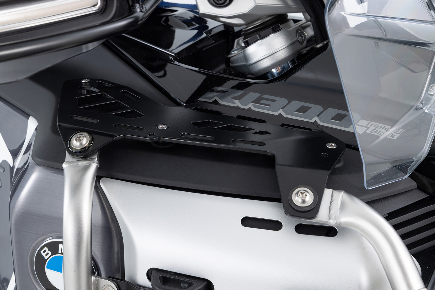 Wunderlich Tank Protection Bar Ultimate Pro | Black-Silver | BMW R 1300 GS Adventure - Pyramid Motorcycle Accessories