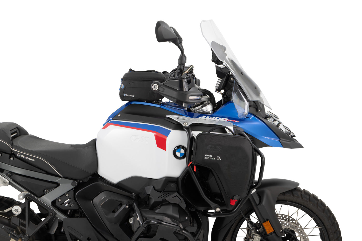 Wunderlich Tank Protection Bar Ultimate Pro | Black-Silver | BMW R 1300 GS AdventureΒ -Β Β Pyramid Motorcycle Accessories
