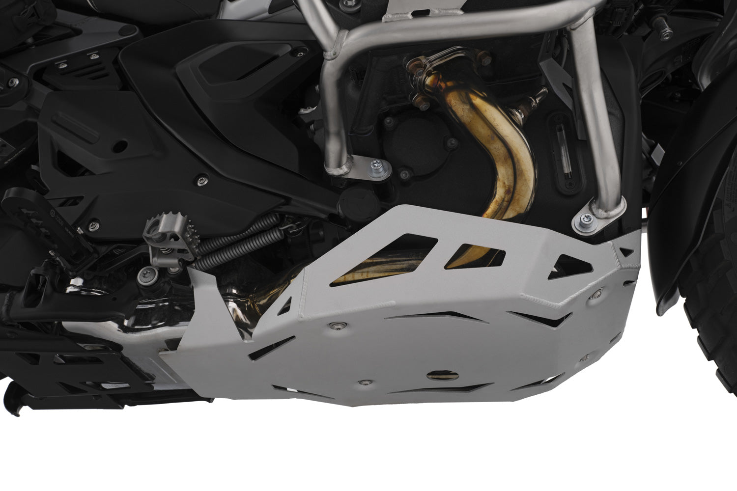 Wunderlich Engine Protection Ultimate | R 1300 GS | Silver - Pyramid Motorcycle Accessories