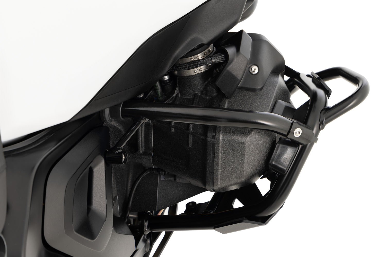 Wunderlich Reinforcement Bar For Engine Protection Bar | Black | BMW R 1300 GS - Pyramid Motorcycle Accessories