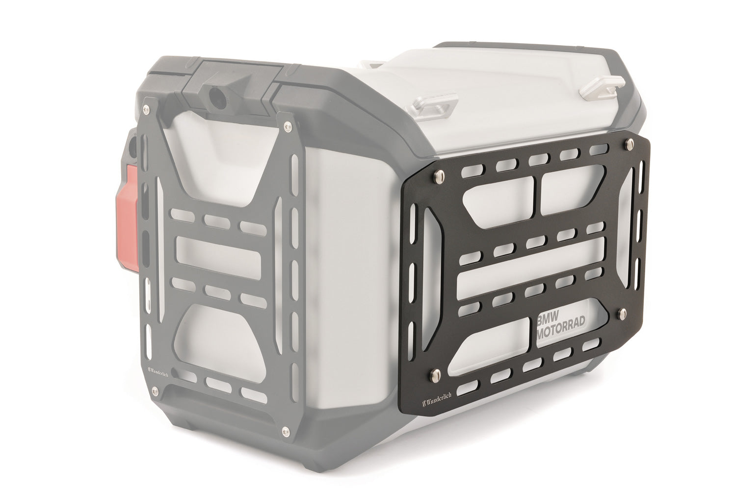 Wunderlich Side Rack For Original Aluminium Panniers Piece | Black | BMW R 1300 GS - Pyramid Motorcycle Accessories