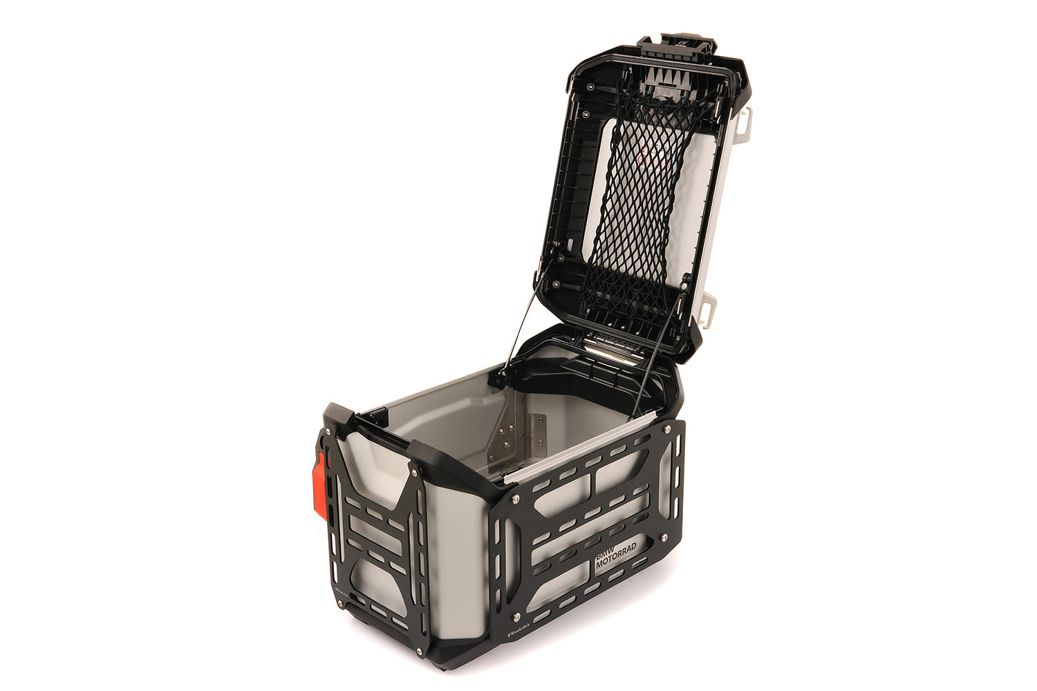 Wunderlich Side Rack For Original Aluminium Panniers Piece | Black | BMW R 1300 GS - Pyramid Motorcycle Accessories