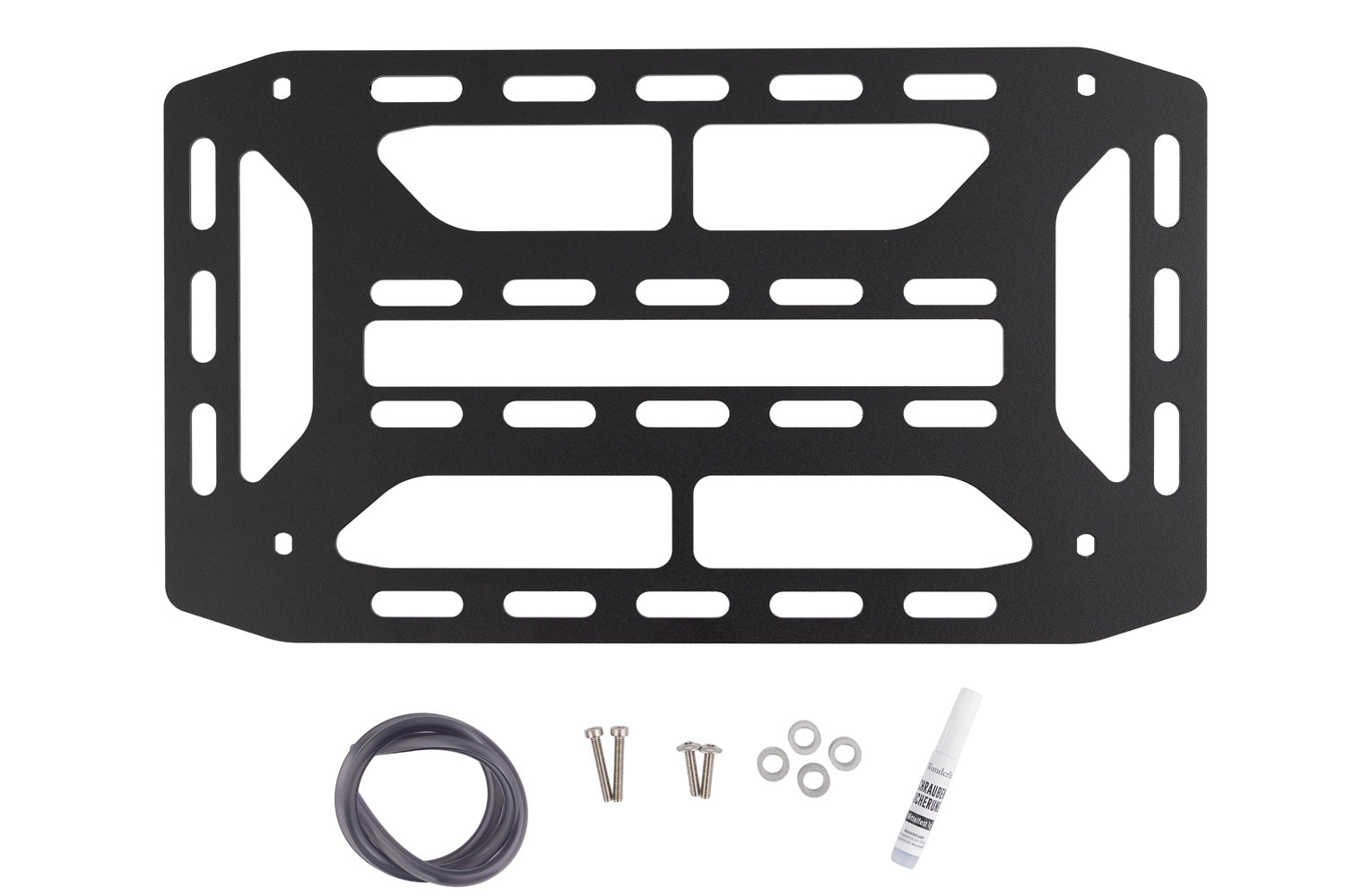 Wunderlich Side Rack For Original Aluminium Panniers Piece | Black | BMW R 1300 GS - Pyramid Motorcycle Accessories