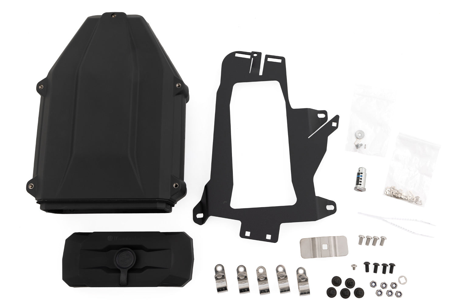 Wunderlich Tool Box with Lock incl Two Keys | Black | BMW R 1250 GS Adventure - Pyramid Motorcycle Accessories