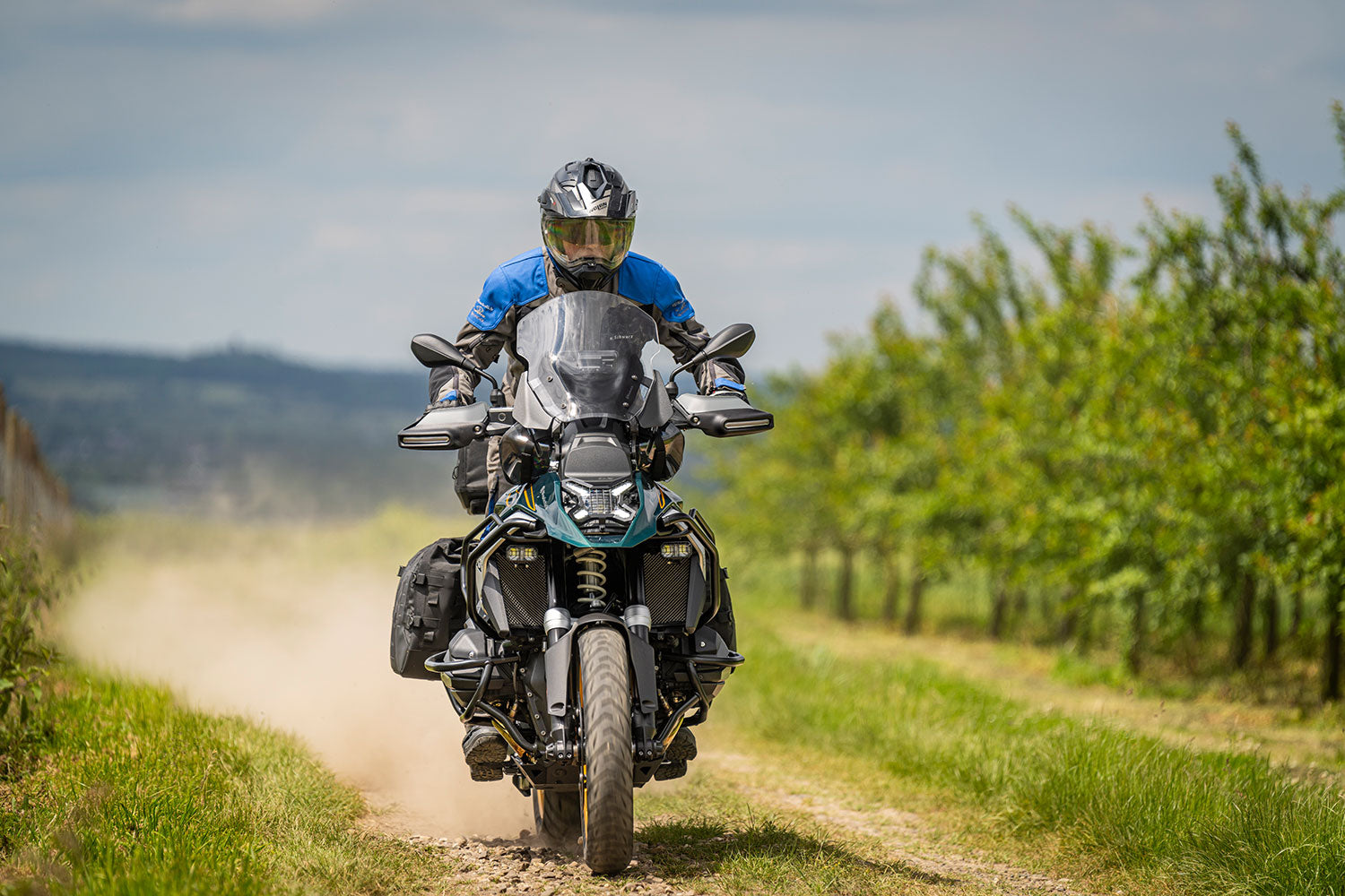 Wunderlich Motor Protection Cover Heldenbrust | R 1300 GS | Black - Pyramid Motorcycle Accessories