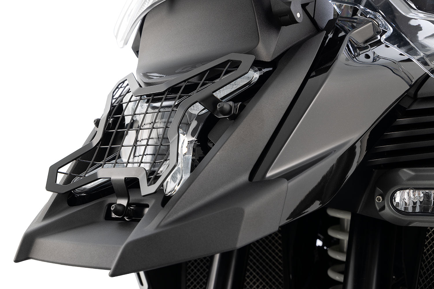 Wunderlich Headlight Protection Grill | Black | BMW R 1300 GS Adventure - Pyramid Motorcycle Accessories