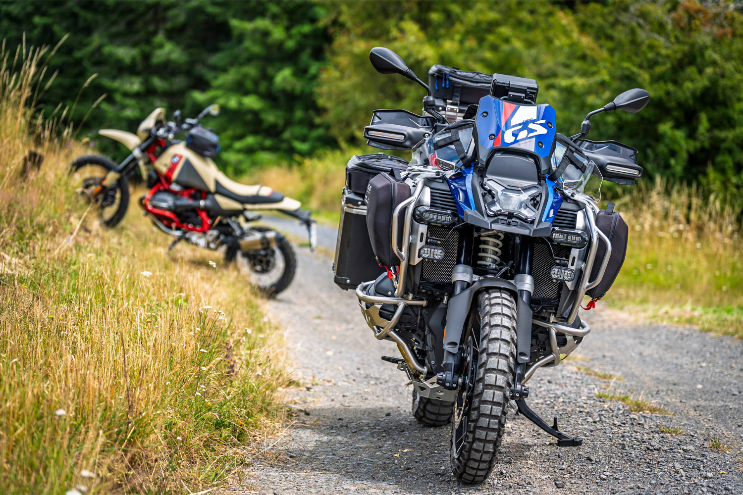 Wunderlich LED Auxiliary Light Protection Grille Set | Black | BMW R 1300 GS Adventure - Pyramid Motorcycle Accessories