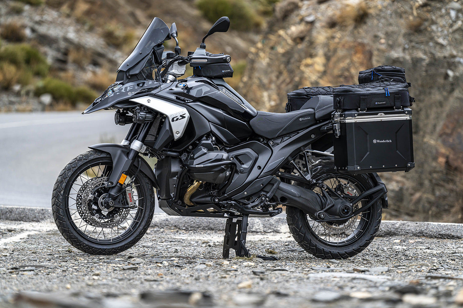Wunderlich ABS Sensor Protection | R 1300 | Black - Pyramid Motorcycle Accessories