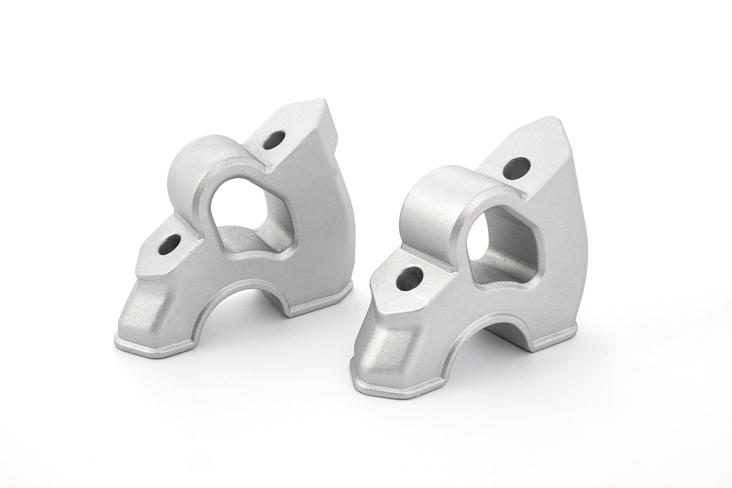 Wunderlich ERGO+ Handlebar Riser R 1300 | Silver - Pyramid Motorcycle Accessories