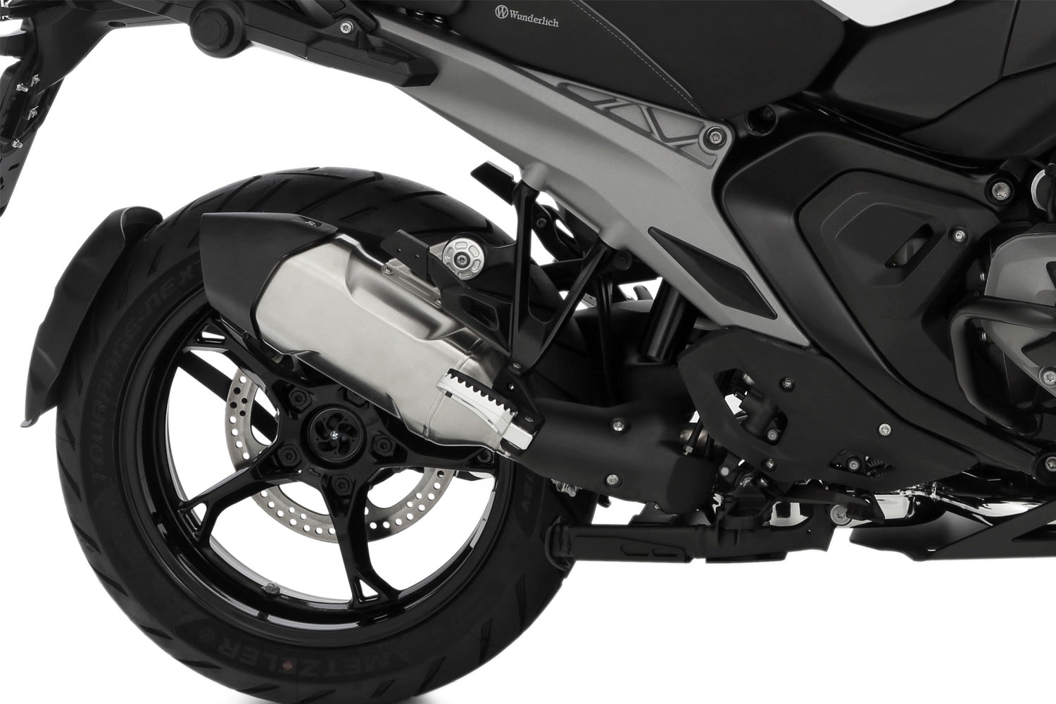 Wunderlich Enduro Brake Lever Enlargement | Silver - Pyramid Motorcycle Accessories