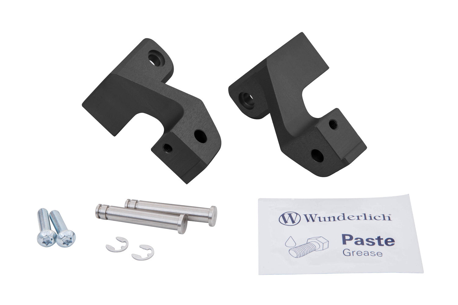 Wunderlich Enduro Brake Lever Enlargement | Silver - Pyramid Motorcycle Accessories