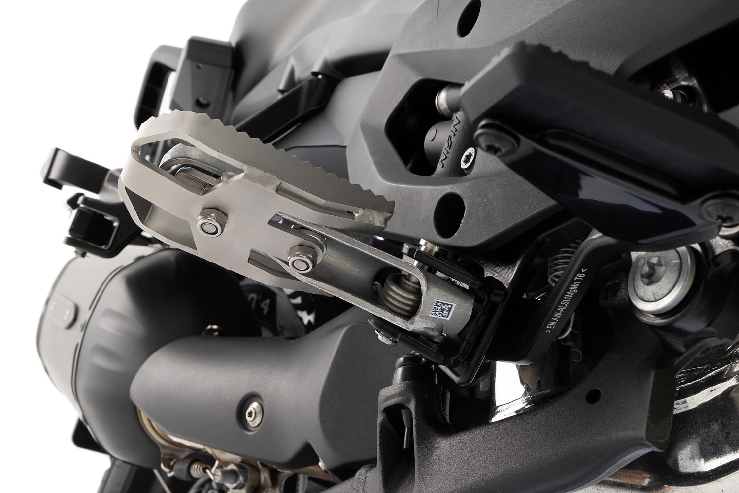 Wunderlich Footrest Enlargement Road | Black - Pyramid Motorcycle Accessories
