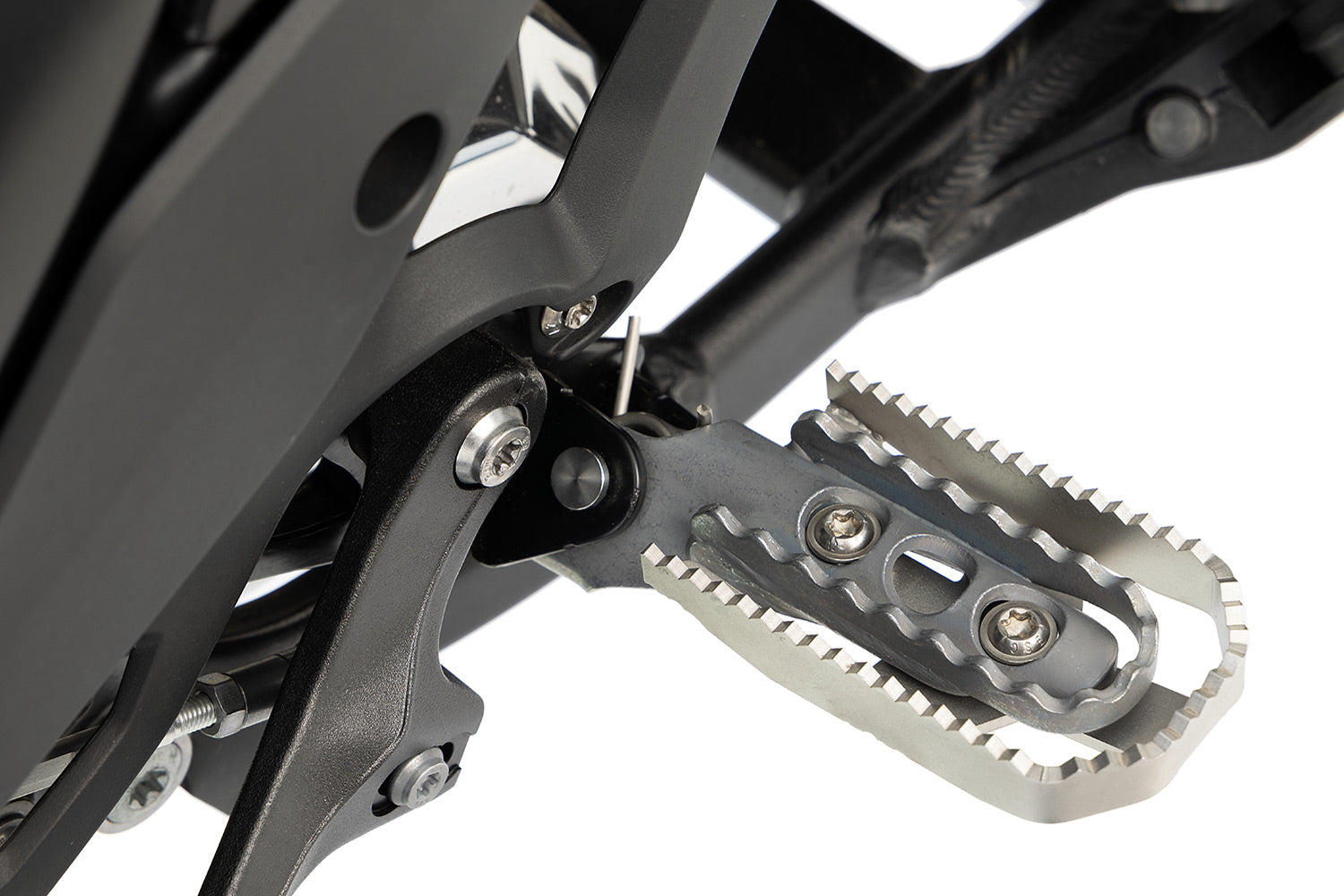 Wunderlich Footrest Enlargement Road | Black - Pyramid Motorcycle Accessories