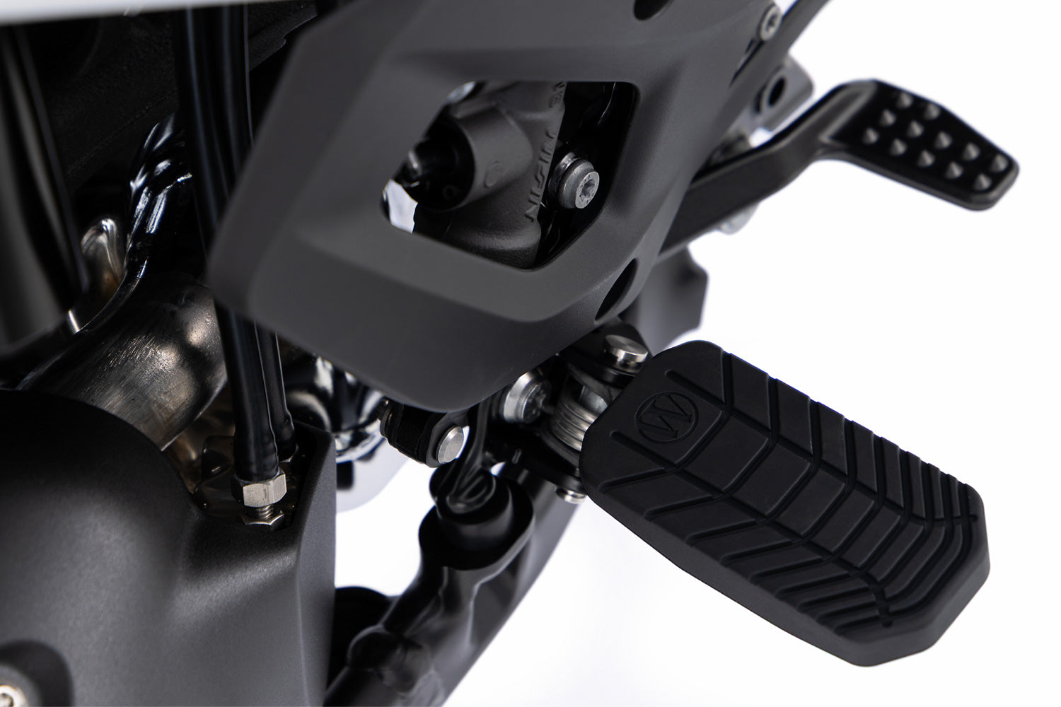 Wunderlich Footrest Enlargement Road | Black - Pyramid Motorcycle Accessories