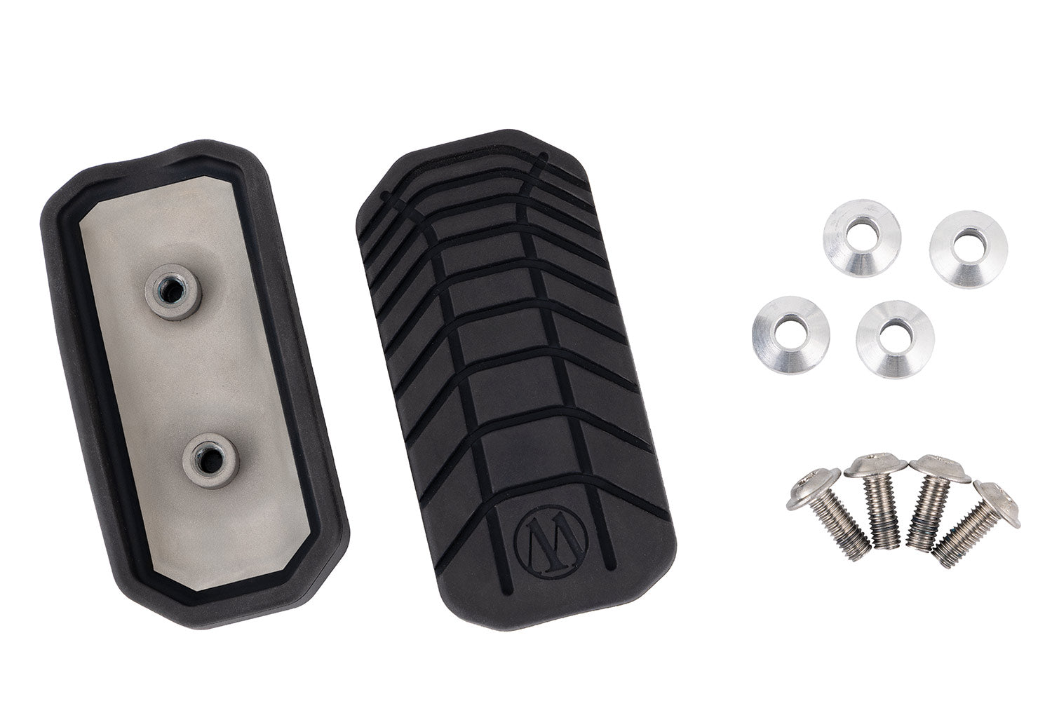 Wunderlich Footrest Enlargement Road | Black - Pyramid Motorcycle Accessories