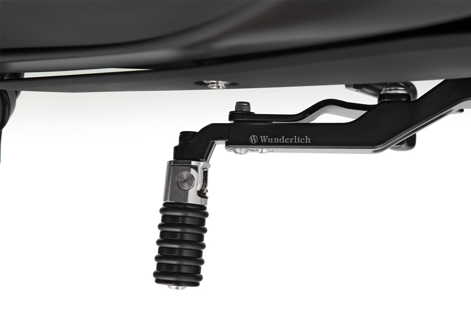 Wunderlich Adjustable Gear Shift Clever Lever | R 1300 GS | Black - Pyramid Motorcycle Accessories