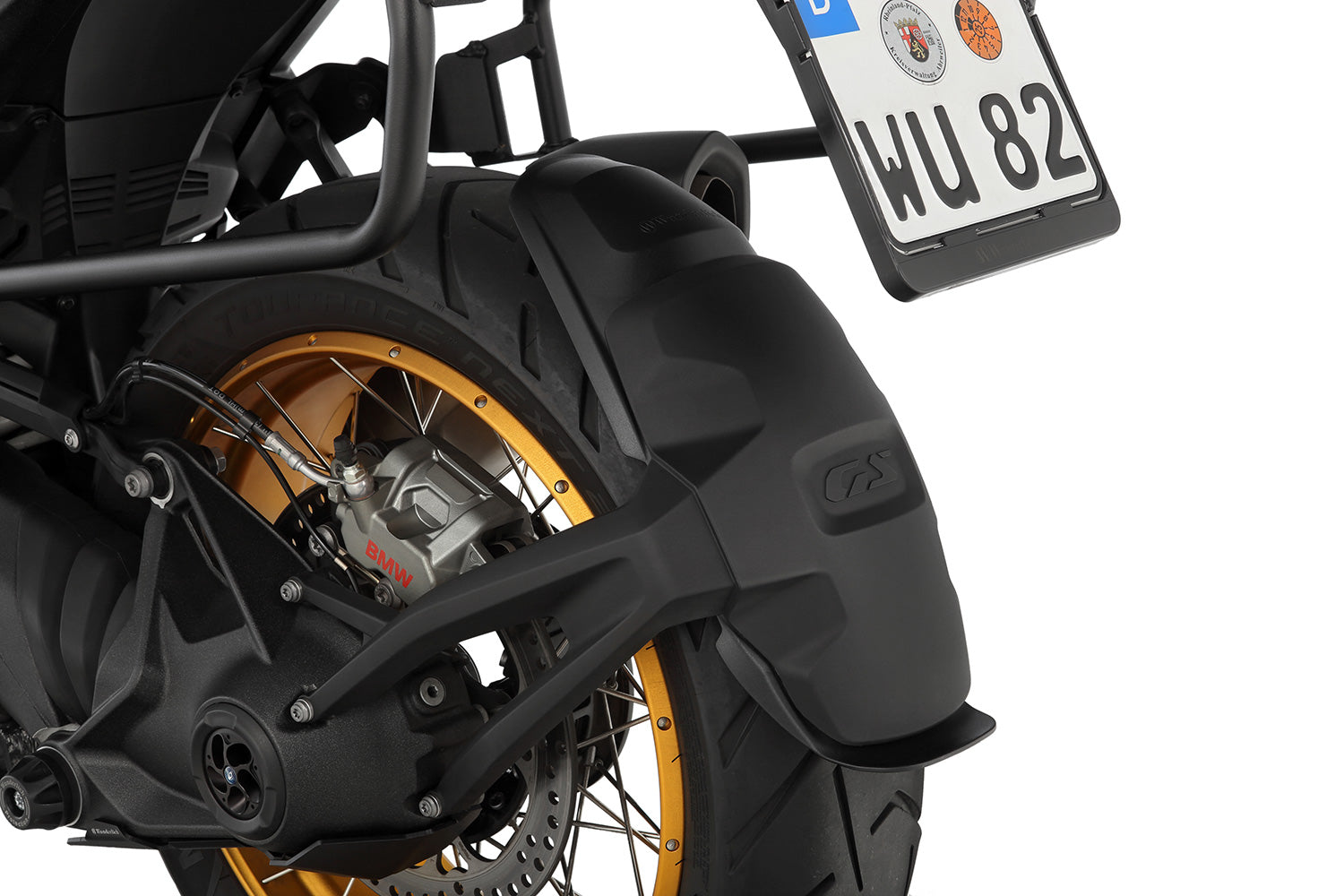 Wunderlich Extension of Rear Wheel Cover | R 1300 GS | Black - Pyramid Motorcycle Accessories