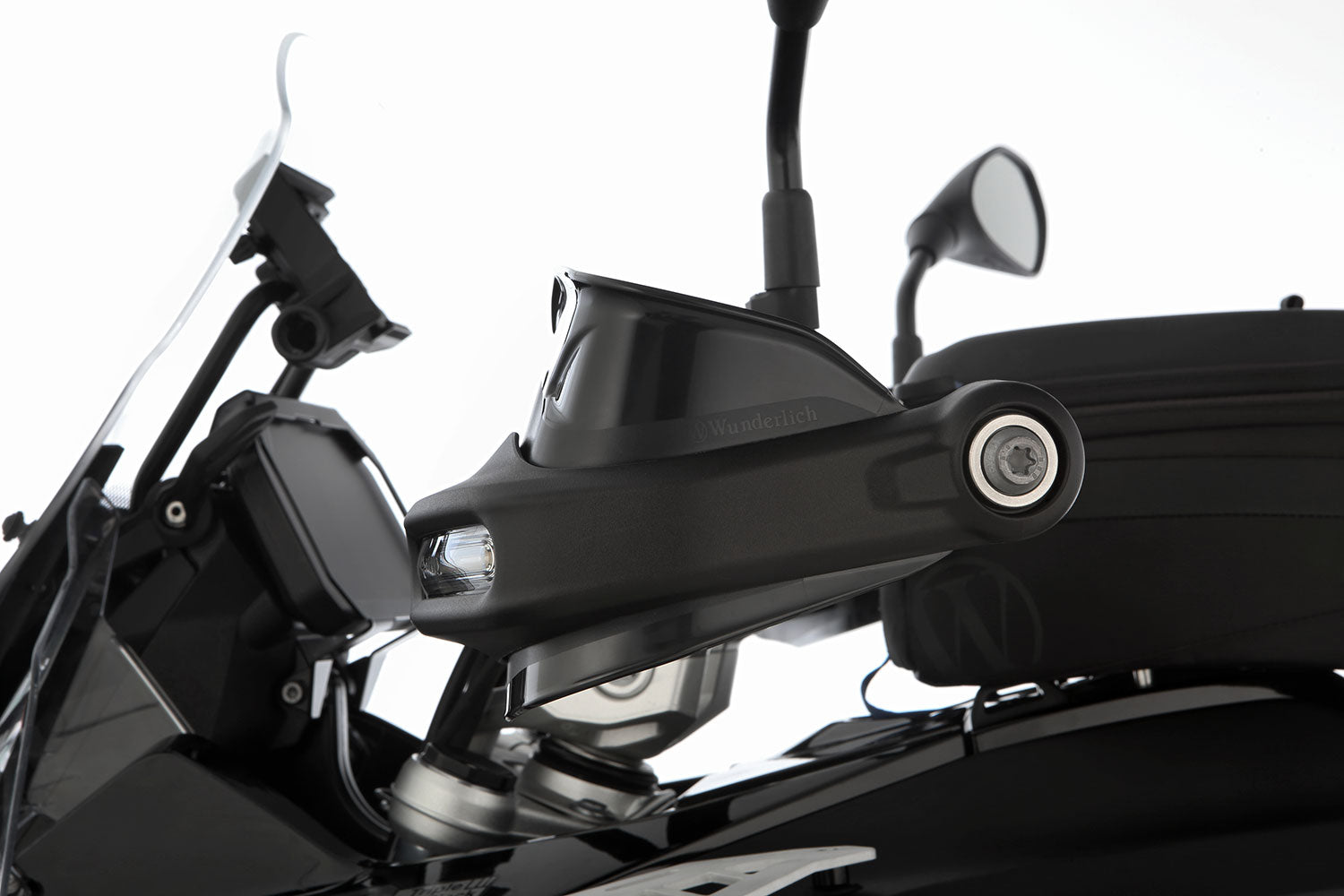 Wunderlich Hand Protector Extension ERGO | Black | BMW R 1300 GSΒ -Β Β Pyramid Motorcycle Accessories