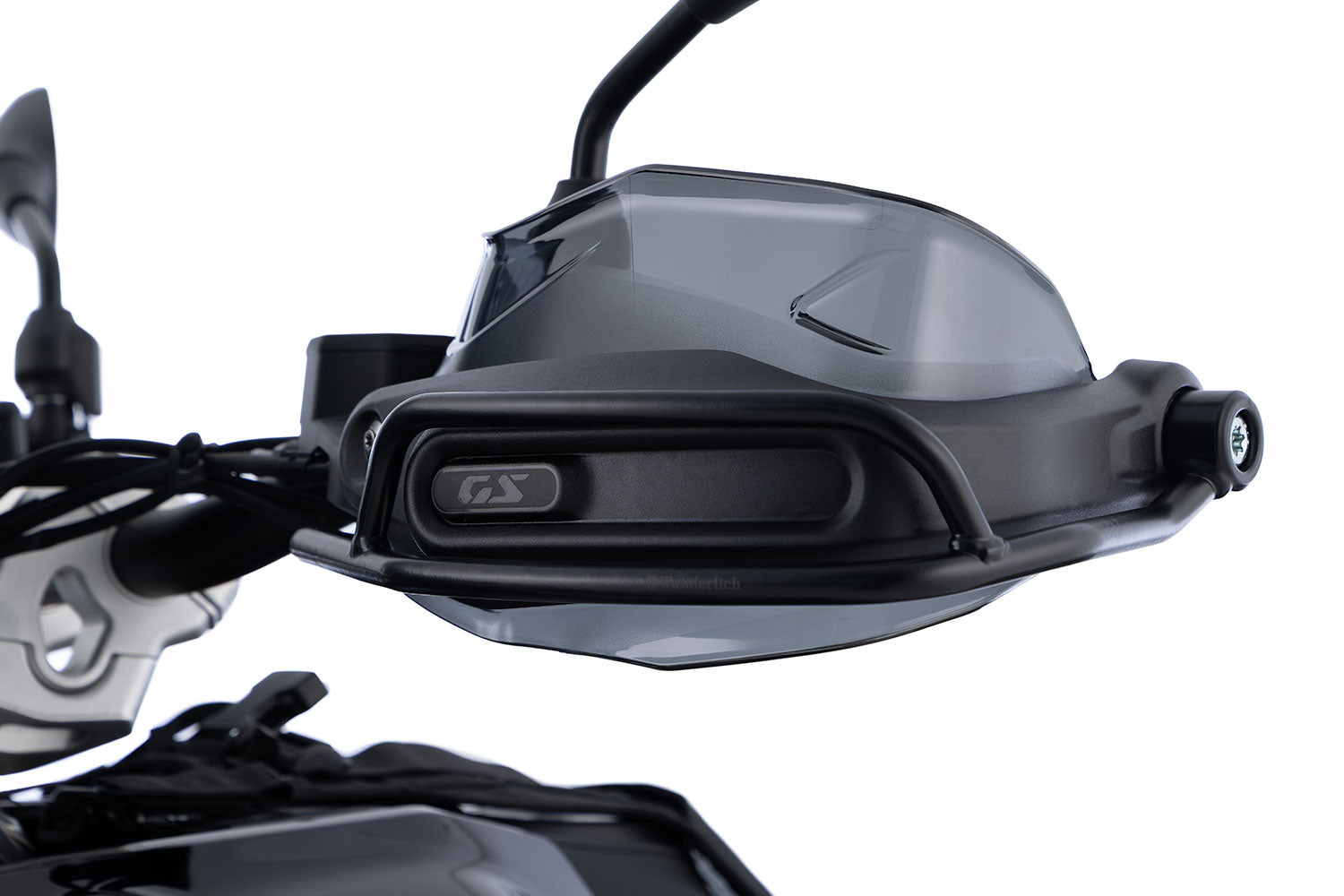 Wunderlich Hand Protector Extension Ergo | Light Smoke | BMW R 1300 GS - Pyramid Motorcycle Accessories